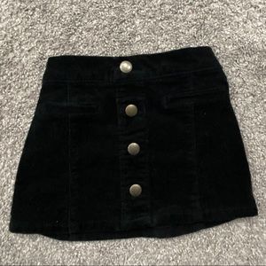 Corduroy skirt